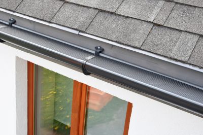 Close-up of Gutter Cover Design